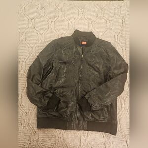 Men's Black Bomber Jacket